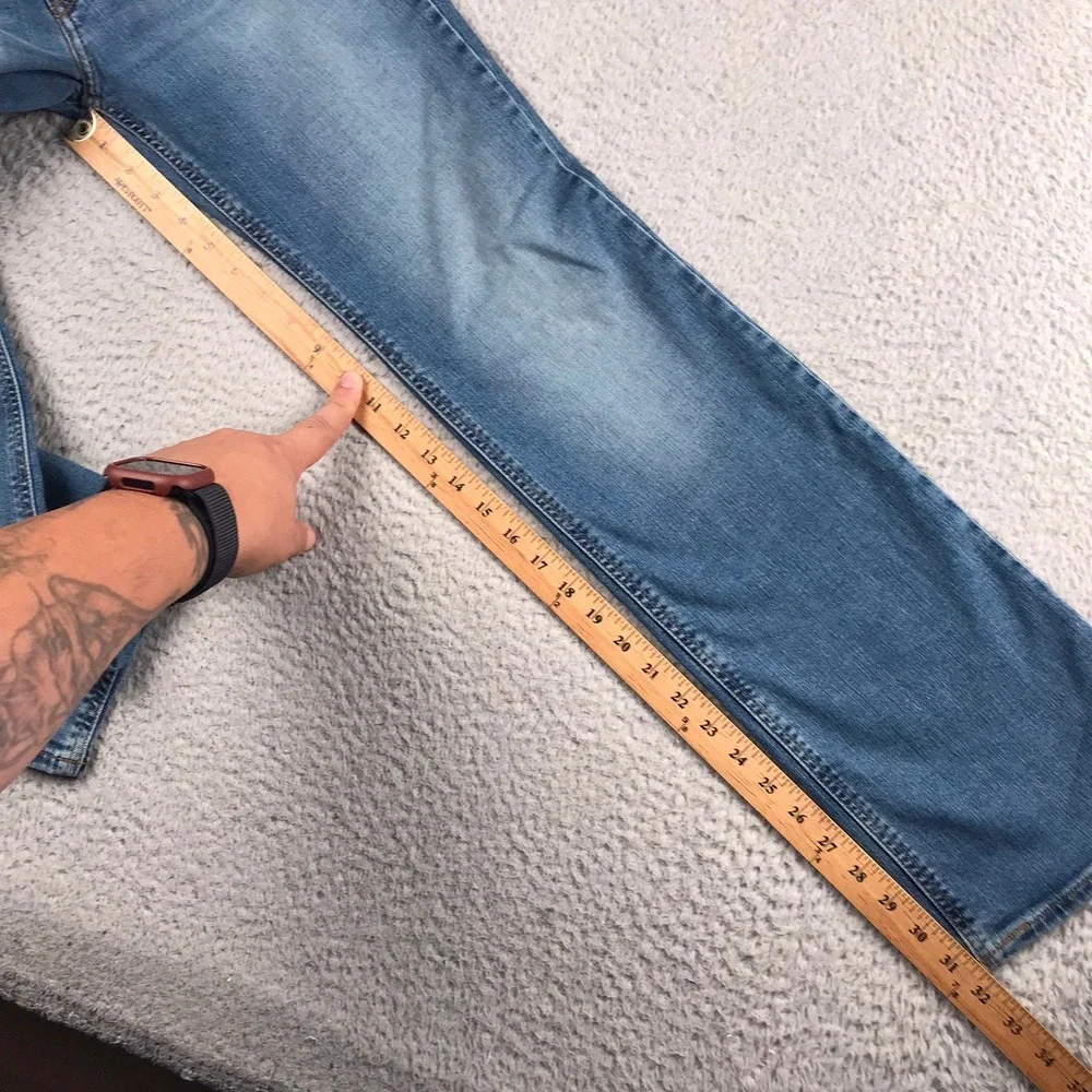 Levis Superlow Bootcut Jeans Women 26 Blue Low Rise Slim Stretch Denim NEW NWT
